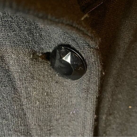 SOFT SURROUNDINGS WOOL EMBROIDERED CARDIGAN SWEATER - Picture 4 of 6